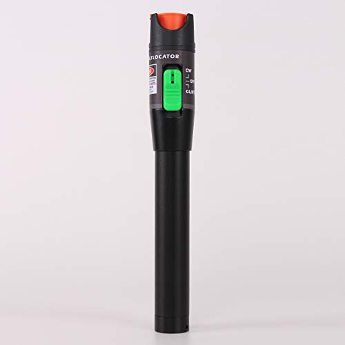 visual fault locator vfl fiber optic tester kit include single mode 9125um fc male to lc female adapter fiber light pen for network cable test