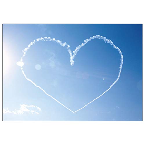 ハートの雲 stock-photo-fluffy-clouds-