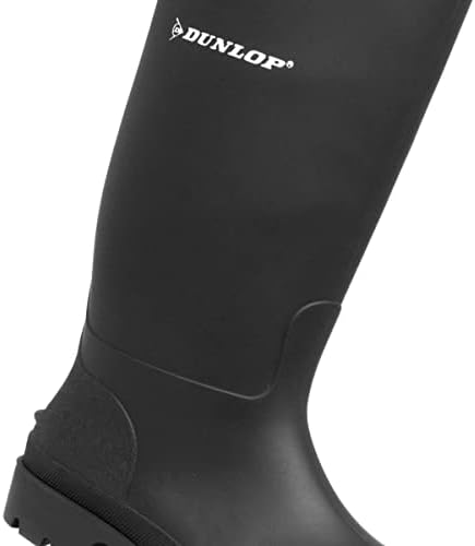 DUNLOP Unisex Wellington Boots, Black, 9 US Men | Image 5