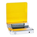 Blaulicht-Gelschneider, Blaulicht-LED-Transilluminator, maximale Wellenlänge 470 nm, mit Bernsteinfilter, einstellbare Lichtintensität, for die Visualisierung der Gelelektrophorese