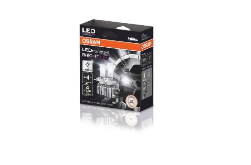 OSRAM 2X Ampoules H4 LEDRIVING HL Bright LED 12V 15/15W P43t PU43t-3-64193DWBRT-2HFB