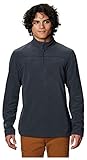 Mountain Hardwear Men's Microchill 2.0 Zip T, Dark Storm, Medium