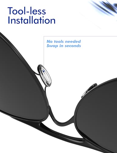 Almohadillas Wingfold EVR OX5118 Saucer comodidad total para tus gafas diarias 6