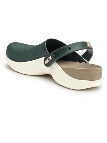 Image of URJO Italia Meta Men's & Boys' Casual Clogs /Sandals | Soft Sole, Waterproof & Lightweight | Comfortable, Extra Soft & Stylish with Adjustable Back Strap | Indoor & Outdoor Everyday Wear (URJO by Neoz)