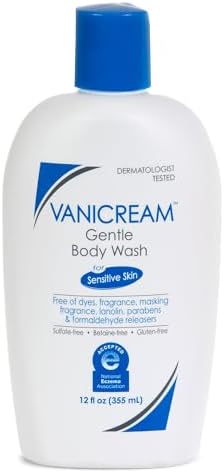 Vanicream Gentle Body Wash -12 fl oz - Formulated Without Common Irritants for Those with Sensitive Skin