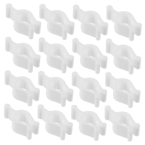 Mipcase 30pezzi Clip Per Pompe Di Flaconi Cosmetici Clip Di Bloccaggio Per Pompe Di Plastica Per Flaconi Di Cosmetici Tenuta Stagna Fibbie Per Dispenser Da Viaggio Per Dispenser Di