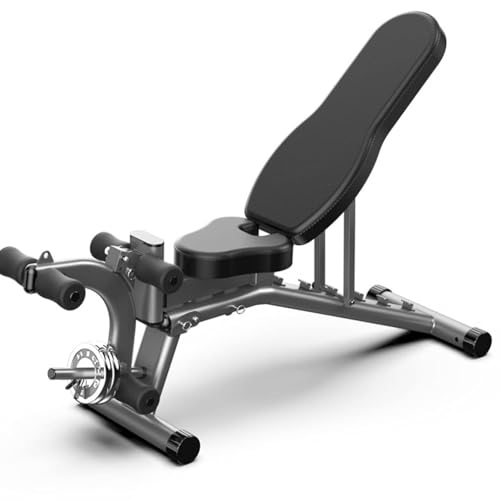 Verstellbare Trainingsbank mit Beinentwickler – 3-in-1 Flach-/Neigungs-/Neigungs-Trainingsbank für Zuhause, Fitnessstudio, Krafttraining, robuste Hantelbank Verstellbare Trainingsbank mit Beinentwickler – 3-in-1 Flach-/Neigungs-/Neigungs-Trainingsbank für Zuhause, Fitnessstudio, Krafttraining, robuste Hantelbank