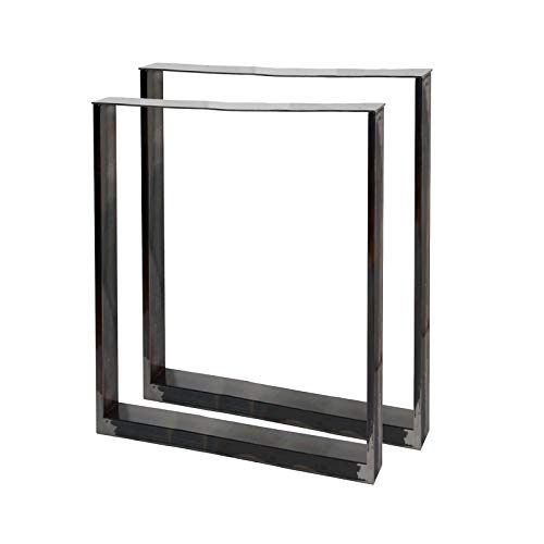 Bastidores para mesa 60x72 cm Acero lacado claro Caballetes para tablero Patas mesita Bricolaje