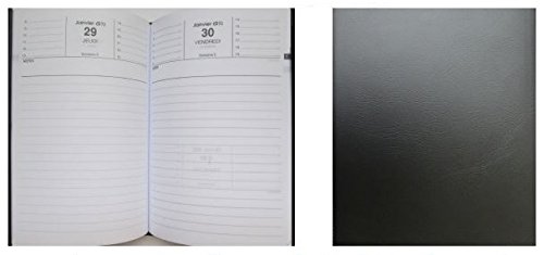 Agenda Journalier Scolaire Jupiter 2019/2020 - Noir - Format :12x17cm