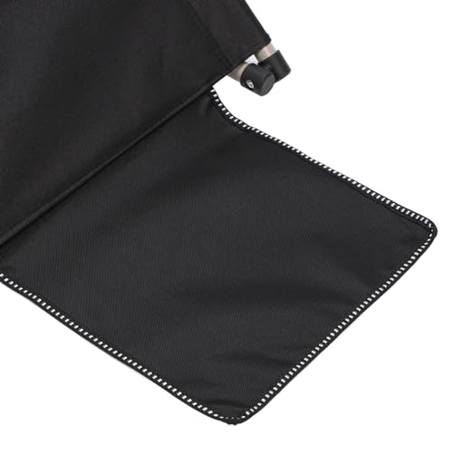 Cama elevadora articulada y silla de piso multifuncional ajustable negra 6