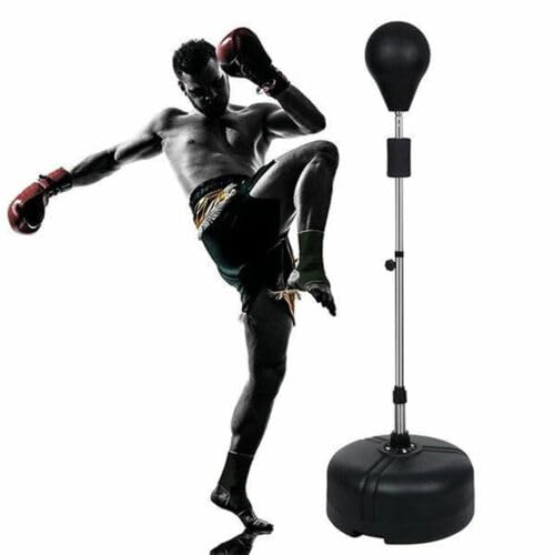 Punching Ball Enfants Et Adultes,Sac De Boxe Suspendu Réglable En