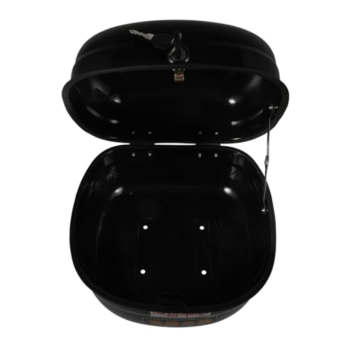 Cabilock Motorcycle Tail Box Compact Tool Storage Trunk Easy Install Motorcycle Rear Sturdy All Design for Electric Bikes Versatile Storage