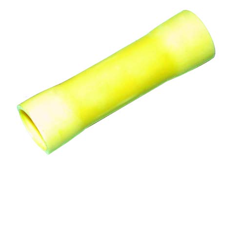 3M Butt Connector Vinyl Insulated 12-10 Gauge Yellow -25PK