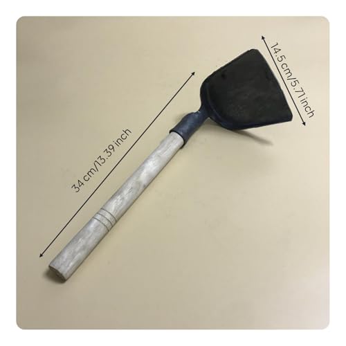 Wok predolo con cabeza forjada a mano 30 cm miniatura 7