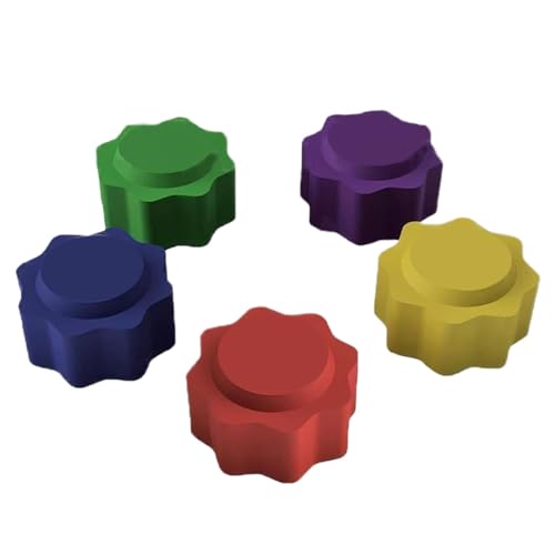 Piedras Gong Gi Juego | 5 Piezas Piedras Gonggi Juego | Gonggi Konggi Korean Piedra | Gonggi Game Stones | Juegos de Coordinación Ojos-Mano | Juego de Mesa para Lanzar Y Atrapar Piedras para Niños