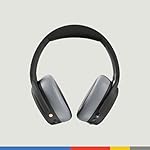 Skullcandy Crusher ANC 2 Wireless Over-Ear Bluetooth Headphones with Multi-Sensory Bass, Active Noise Cancelling, Up to 60 Hours Battery, Microphone for iPhone Android - Black/Asphalt - Image 3