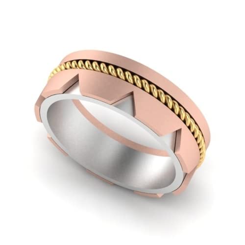 18KT (750) Rose Gold Ring For Women-H-083-L