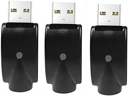 510 USB Charger for 510 Thread Battery with LED Indicator (3 Pack), No Nicotine