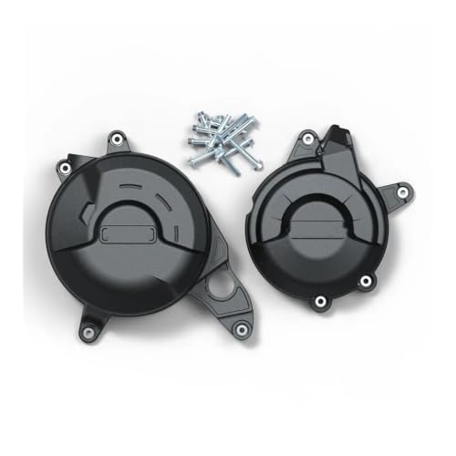 Cubierta motor motocicleta Ducati Multistrada V4S protector embrague anticolisión negro 2