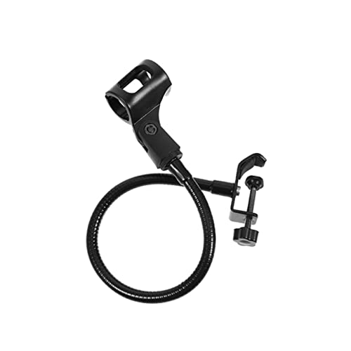 UPKOCH マイクスタンド session mic stand mic arm マイクアーム マイクラック ユニバーサルマイククランプ マイクホースホルダー ペイント Black
