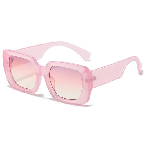 Lunettes de soleil vintage pour femmes et hommes verres punk UV400 tendance multicolore