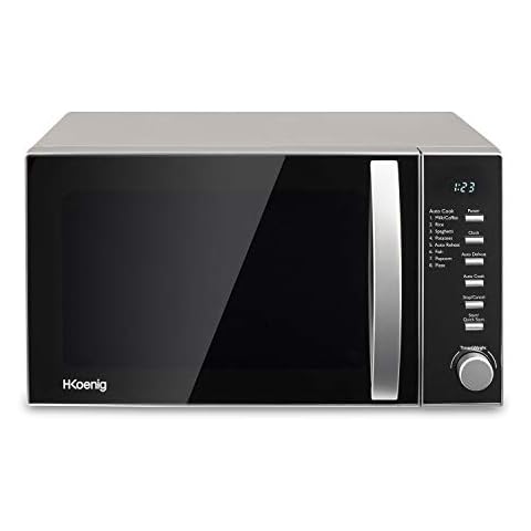 H.Koenig VIO2 Mikrowelle VIO2-20L-Drehteller 24,5cm-Multifunktion 6 Heizstufen und Abtaufunktion-Timer bis zu 30 min-leistungsstark 700W Cover