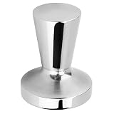 40 MM Durchmesser Espresso Kaffee Tamper, Edelstahl Kaffeepulver Hammer Werkzeug Flache Basis Kaffeebohnenpresse Kompatibel mit Dolce Gusto Maschine Nachfüllbar Wiederverwendbar