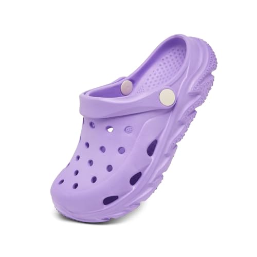 Image of Toddler Kids Clogs for Boys Girls Comfortable Slip on Sandals Beach Pool Slipper