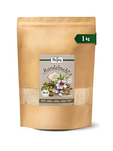 Biojoy Farine d’amandes BIO (1 kg), Amande moulue, sans additifs