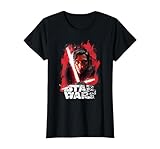 Star Wars Last Jedi Kylo Ren Paint Portrait Graphic T-Shirt