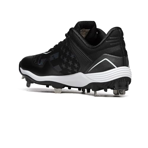 Boombah Viper Men's USA Clandestine Metal Cleat - Multiple Color Options - Multiple Sizes3