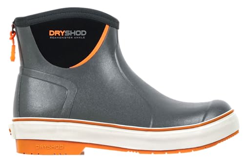Dryshod Seamonster FLX Premium Rubber Fishing Boot | Ankle-Height | Waterproof | Non-Slip