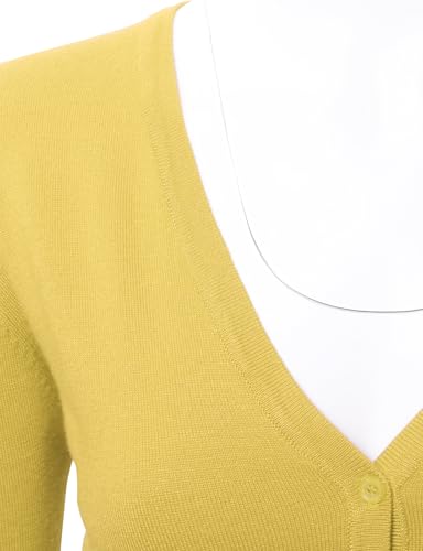 Image of Allsense Women's Long-Sleeve V-Neck Cardigan Sweater | Button Down, Lightweight Soft Knit