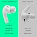 Eartune Fidelity UF-A3 | Replacement Memory-foam Tips for AirPods Pro 3 | Secure Fit, All-day Comfort, Superior Noise Isolation, Rich Bass, Built-in Wax Guard | Grey [Assorted S/M/L][1-pair Each Size]