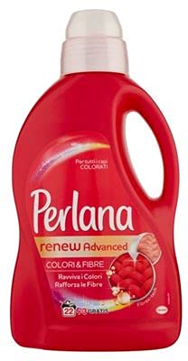 Set 8 PERLANA Liquido 1,5 Colori Brillanti Detersivo Lavatrice E Bucato