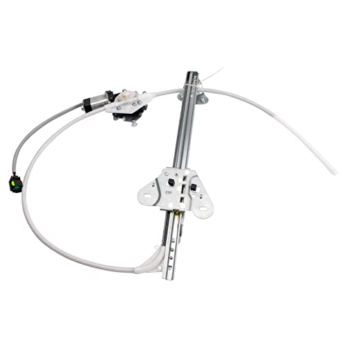 Image of TRQ Front Right Power Window Regulator & Motor Assembly Passenger Side Compatible with 1997-2001 Jeep Cherokee