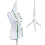 Dress Form Mannequin for Sewing Maniquine Body Female for Clothing with Tripod Base Stand Adjustable 58-67 Inch