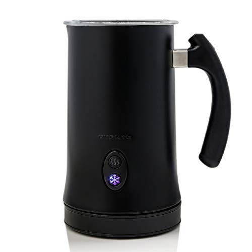 OVENTE Electric Double Wall Insulated Milk Frother with 5 Ounce Frothing and 10