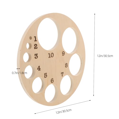 Modelo de madera para demostración clara de cambios cervicales en obstetricia 2