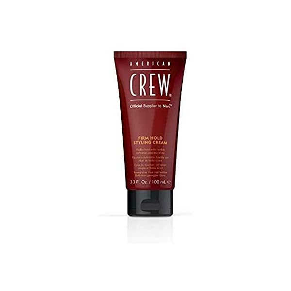 American Crew Men's Hair Styling Cream, Like Hair Gel with Firm Hold with Low Shine, 3.3 Fl Oz