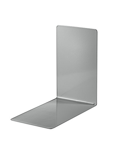 Alco 4301-29 - Sujetalibros (metal, 85 x 140 x 140 mm, 2 piezas), color gris