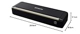 Epson WorkForce DS-310 Dokumentenscanner (Mobiler DIN A4, 600dpi, USB 3.0, Beidseitiges Scannen in einem Durchgang) - 3
