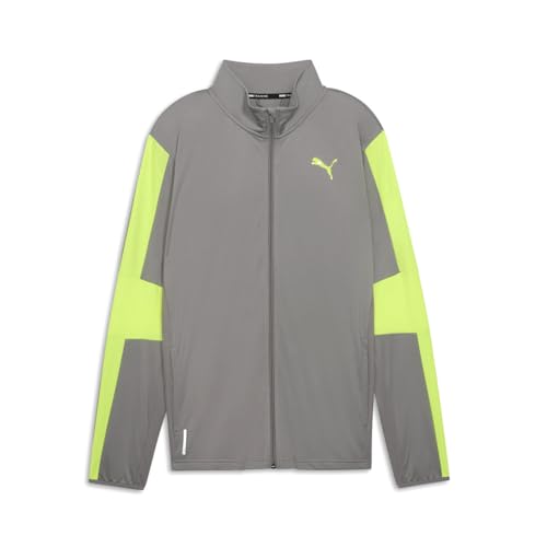 PUMA Mens Train Favorite Blaster Jacket Athletic Outerwear Casual - Grey