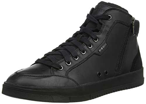 Geox U Segnale D, Sneakers Uomo, Nero (Black), 40
