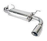 Yonaka 2.5-inch Stainless Steel Axle-back Muffler Exhaust Compatible/Replacement for 1999-2005 Mazda Miata