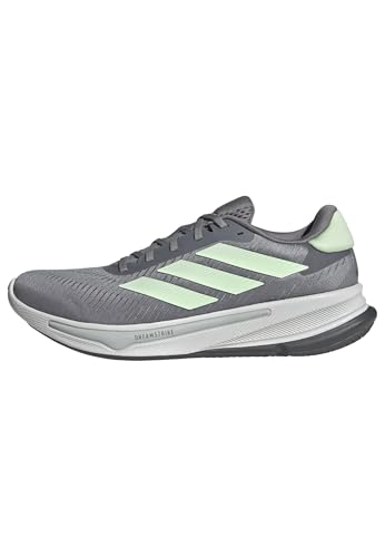 Adidas Hombre Supernova Ease M, Grey Three/Semi Green Spark/Dash Grey, 43 1/3 EU