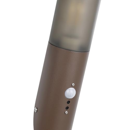 Eglo Outdoor wall lamp Helsinki, Outside wall Spotlight Made of Stainless Steel in Rust Brown - Image 2