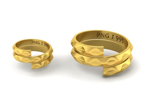 Image of PNG Jewellers 1.5 gram Vedhani Gold Ring 24 kt (995)
