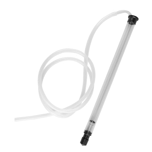 CONGARTENO 1set Auto Siphon Reusable Liquid Transfer Hose Siphon Clear Tube for Home Brewing Wine Easy to Handle and Store Fast Flowing for Bottling and Liquid Transfer