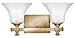 Hinkley Abbie Two Light Vanity in Brushed Caramel
